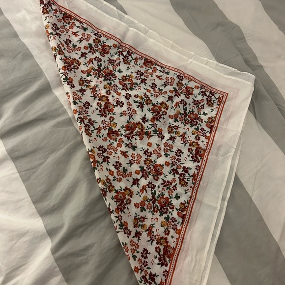 Sezane Floral Print Scarf - Picture 5 of 6